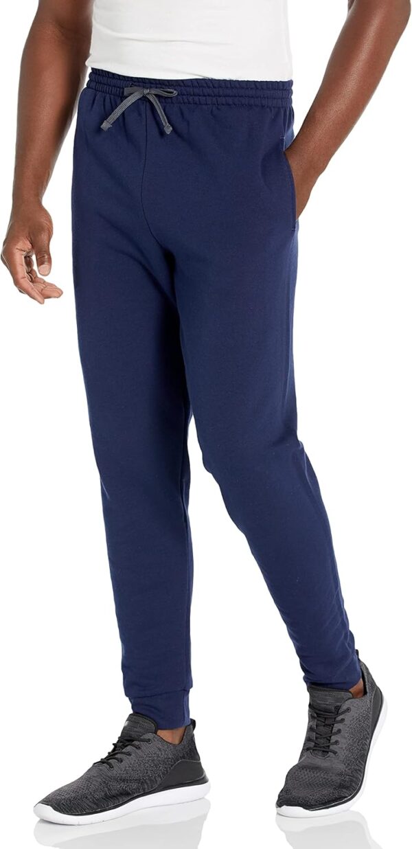 Jerzees Mens NuBlend Fleece Joggers with Pockets, Relaxed Fit, Cotton Blend