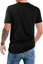 2&5 Pack Men's Sports T Shirts,Crew Neck Breathable Quick-Dry Short Sleeve, Lightweight Gym Tee for Athletic Running Casual - Image 3