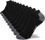 Comfoex 10 Pairs Boys Socks Low Cut Ankle Socks For Kids 8-10 4-6 6-8 Years Old Short Athletic Socks With Cushioned Sole - Image 7