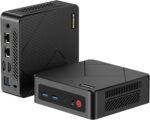 BOSGAME E4 Mini PC, Mini Computers with AMD Ryzen 5 3550H, 16GB DDR4 512GB PCIe SSD, Dual RJ45, 4K Triple Display, USB-C, USB 3.2, Wi-Fi 5/BT 5.0, Micro Desktop Computers for Office, Home & Streaming