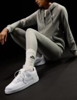 Nike Women's Court Vision Low Next Nature Shoes - Image 2