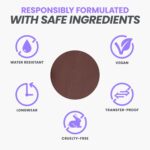 Wonderskin Lipliner Pencil - 360 Contour Lipliner, Long Lasting, Sharpenable Lip Pencil, Waterproof and Transfer-Proof Nude Lip Liner (Cocoa) - Image 5