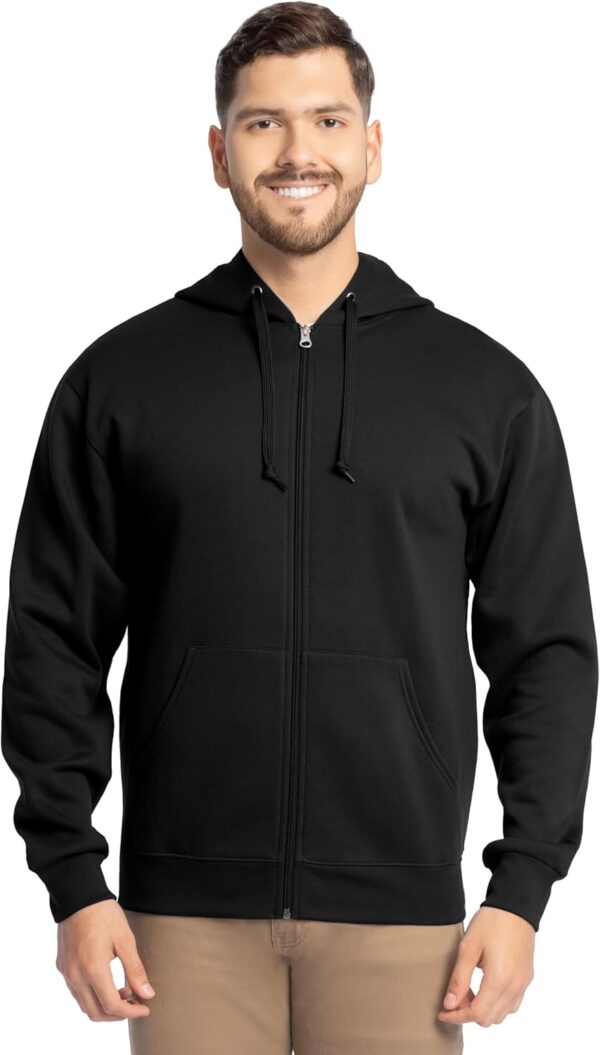 Fruit of the Loom Eversoft Fleece Hoodies, Pullover & Full Zip, Moisture Wicking & Breathable, Sizes S-4X