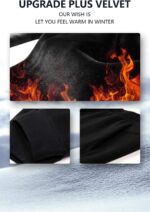 THE GYM PEOPLE Mens' Fleece Joggers Pants with Deep Pockets in Loose-fit Style - Image 6