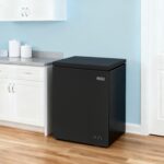 EUHOMY 3.5 Cu.Ft Chest Freezer with Removable Basket, Small Deep Freezer Adjustable 7 Thermostat, Quiet Mini Freezer Free-Standing Top Door, Energy Saving for Apartment/Garage/Basement/Dorm/Home,Black - Image 9