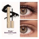 stila HUGE Extreme Lash Mascara, Intense Black | Volume, Full Length, Curl, Lift, No Clump, Crunch or Smudge | Lightweight, Long-Lasting Buildable Eye Makeup Formula | 0.44 Fl. Oz. - Image 2