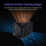 Beelink Me Mini, Mini PC NAS, Intel N95 CPU, 12GB LPDDR5, 1TB PCIe SSD, 6*M.2 PCIe3.0 SSD Slots(MAX 24TB), Dual 2.5G LAN/WiFi6/BT5.2/USB3.2/HDMI, HTPC, Private Cloud, Soft Router, Storage Solution - Image 7