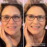 Vibriance Complexion Sticks - Foundation for Mature Skin - Sheer, Buildable Coverage Face Makeup Foundation for Older Women - 3-in-1 Base, Contour, Concealer - Beige - Image 5