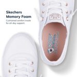 Skechers Women's Bobs B Cute Sneaker – Memory Foam, Flexible Outsole, Lightweight Vegan Shoes - Image 3