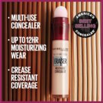 Maybelline Instant Age Rewind Eraser Dark Circles Treatment Multi-Use Concealer, 120, 1 Count (Packaging May Vary) - Image 4