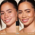 Milani Conceal + Perfect 2-in-1 Foundation + Concealer for a Flawless Complexion, Under Eye Corrector, Cover Redness and Imperfections, Waterproof and Sweatproof - Natural Beige - Image 3