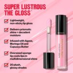 Revlon Super Lustrous Lip Gloss, Non-Sticky, Hydrating, High Shine Finish, 207 Pink Sky, 0.13 oz - Image 3