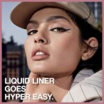 Maybelline Hyper Easy Liquid Pen No-Skip Eyeliner, Satin Finish, Waterproof Formula, Pitch Black, 0.018 Fl Oz - Image 8