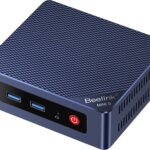 Beelink EQ Mini PC,Mini S12 N95 Intel Alder Lake-N95 (up to 3.4GHz),16GB DDR4 500GB M.2 SSD Mini Desktop Computer, Support 4K@60Hz Dual HDMI Display, 2.5G LAN/USB3.2/Low-Power Home/Office Micro PC