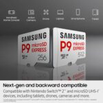 Samsung P9 Express microSD Express Card, 256GB microSDXC Memory Card, Up to 800 MB/s, for Nintendo-Switch ™ 2, (MB MK256T/AM) - Image 9