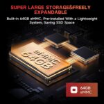 Beelink ME mini pc,N150 mini pc 12GB LPDDR5/2TB PCIe SSD, 64GB eMMC, Dual 2.5GB LAN/WiFi6/BT5.2, Home Theater/Data Center/Soft Routing/NAS Computer - Image 5