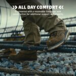 BRUNT Marin Welted (Comp Toe) - Men’s, Brown - Waterproof Safety Toe Wedge Work Boot - Goodyear Welt Construction - EH & ESR Rated - Oil & Slip Resistant - Adjustable Width System - Image 4