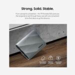 Samsung T9 2TB, Portable SSD, up to 2000MB/s, USB 3.2 Gen 2x2 (20Gbps) NVMe, Rugged, for Photographers, Content Creators and Gaming, External Solid State Drive (MU-PK2T0G/WW) Gray - Image 6