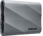 Samsung T9 2TB, Portable SSD, up to 2000MB/s, USB 3.2 Gen 2x2 (20Gbps) NVMe, Rugged, for Photographers, Content Creators and Gaming, External Solid State Drive (MU-PK2T0G/WW) Gray