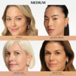 IT Cosmetics CC+ Cream (Medium) - Natural Full Coverage Foundation With SPF 50+, Color Corrector & Anti-Aging Hydrating Serum, Hyaluronic Acid + Peptides, Lightweight - 1.08 fl oz - Image 4