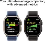 Apple Watch Ultra 3 [GPS + Cellular 49mm] Running & Multisport Smartwatch w/Rugged Titanium Case w/Black Ocean Band. Satellite Communications, Advanced Health & Fitness Tracking - Image 4