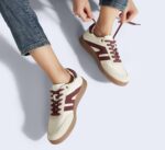 LUCKY STEP Women Classic Retro Gum Sole Fashion Sneakers Casual Tennis Skate Shoe Genuine Leather Walking Footwear Anti Slip Trainers - Image 6