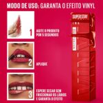 Maybelline Super Stay Vinyl Ink Longwear No-Budge Liquid Lipcolor Makeup, Highly Pigmented Color and Instant Shine, Coy, Rose Mauve Nude Lipstick, 0.14 fl oz, 1 Count - Image 4