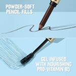 Revlon ColorStay Brow Fantasy, All In One Eyebrow Powder Pencil with Shaping Clear Gel, Smudge-proof, Stocking Stuffer for Her, 003 Medium Brown - Image 5