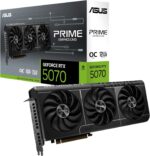 ASUS The SFF-Ready Prime GeForce RTX™ 5070 OC Edition 12GB GDDR7 Graphics Card (PCIe® 5.0, 12GB GDDR7, HDMI®/DP 2.1, 2.5-Slot, Axial-tech Fans, Dual BIOS)