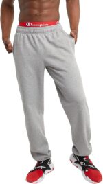 Champion Men's Sweatpants, Fleece, Comfortable Relaxed-bottom Pants for Men (Reg. Or Big & Tall)