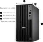 Dell Pro Tower Business Desktop Computer, 14th Gen Intel 14-Core i5-14500 vPro, 16GB DDR5 RAM, 512GB PCIe SSD, WiFi Adapter, RJ-45, HDMI, DisplayPort, Type-C, Windows 11 Pro - Image 6