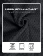 JMIERR Men's Casual Wool Blend Cardigan Sweaters Long Sleeve Shawl Collar Buttons Down Cable Knit Sweater - Image 5