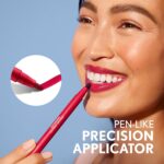 COVERGIRL Outlast, 10 Sugey Girl, Lipstain, Smooth Application, Precise Pen-Like Tip, Transfer-Proof, Satin Stained Finish, Vegan Formula, 0.06oz - Image 7