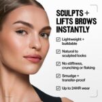 Revlon PhotoReady Lifting Brow Gel, Tinted Eyebrow Lamination with Spoolie Brush, Conditions, Shapes & Defines, 801 Clear, 0.23 fl oz - Image 4