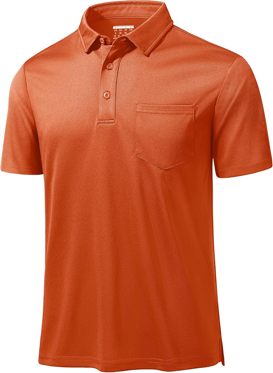 MAGCOMSEN Polo Shirts for Men with Pocket Short Sleeve Collared MAGCOMSEN Polo Shirts for Men with Pocket Short Sleeve Collared Golf Shirts Quick Dry Pique Performance Athletic Summer