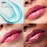 L'Oreal Paris Plump Ambition pH Hyaluron Lip Oil, Color Shifting Lip Tint with 24HR Hydration, Volumizing Shine and Lasting Color, 010 pH Cristal Ice - Image 2