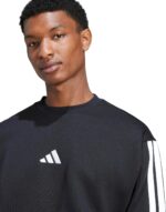 adidas mens Essentials Fleece 3-stripes Sweatshirt - Image 3