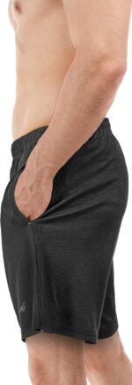 NY Threads Men's Athletic Shorts Quick Dry Loose-Fit Lightweight Running Workout Gym Shorts with Pockets - Image 2