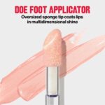 Revlon Super Lustrous Lip Gloss, Non-Sticky, Hydrating, High Shine Finish, 207 Pink Sky, 0.13 oz - Image 4