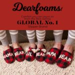 Dearfoams Men's Gifts for Men Matching Christmas Papa Bear Slipper - Image 6