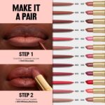 Revlon Colorstay Lip Liner Makeup with Built-in-Sharpener, Longwear Rich Colors, Smooth Application, 630 Nude, 0.01 oz - Image 7