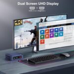 Beelink Mini PC, Mini S12 Pro Intel 12th N100(Up to 3.4GHz), 16GB DDR4 500GB M.2 SSD, Mini Desktop Computer Support 4K@60HZ Dual HDMI Display/WiFi6/BT5.2/USB3.2/1000Mbps/LAN/WOL Micro PC - Image 6