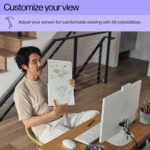 HP 27" FHD Touchscreen All-in-One Desktop Computer, 16GB DDR5 RAM, 1TB SSD Storage, AMD Ryzen 5 7520U Processor, WiFi6, Wireless Keyboard & Mouse, Windows 11 - Image 4