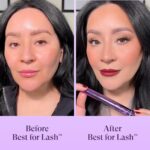 Fièra Best for Lash™ Mascara for Women Over 40 – Volumizing, Lengthening & Lifting Peptide Mascara with Vitamin B5 – Smudge-Proof, Flake-Resistant, Gentle Washable Formula, Black - Image 4