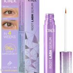 ICIKOL Lash Serum for Eyelash Growth, Premium Lash Enhancing Serum for Women & Men with Advanced Formula Volumizing Longer Fuller and Thicker Looking Lashes, Vegan & Cruelty-Free
