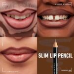 NYX PROFESSIONAL MAKEUP Slim Lip Pencil, Long-Lasting Creamy Lip Liner - Espresso - Image 2