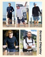 Long Sleeve Shirts for Men - Quick Dry Moisture Wicking UV UPF Sun Protection T-Shirts for Fishing Workout Swim - Image 5