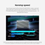 Samsung T9 2TB, Portable SSD, up to 2000MB/s, USB 3.2 Gen 2x2 (20Gbps) NVMe, Rugged, for Photographers, Content Creators and Gaming, External Solid State Drive (MU-PK2T0G/WW) Gray - Image 4