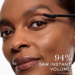 Lancôme Lash Idôle Lash-Lifting & Volumizing Mascara - Black Mascara for Instant Volume, Length & Lift - Smudge Proof & Up To 24H Wear - Black - Image 5