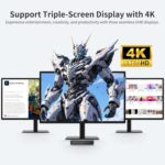 DreamQuest Mini PC Windows 11 Pro Preloaded, Intel N95 (up to 3.4GHz) Mini Desktop Computers 12GB DDR5 512GB SSD, 2*USB C, 2*HDMI, 4*USB 3.2, LAN,WiFi 6, Bluetooth5.3, Support 4K 60Hz - Image 4